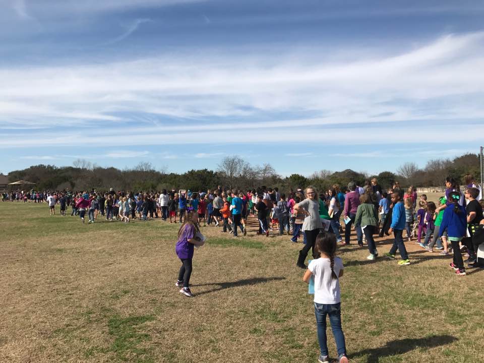 Forest Creek walk to read for Libraries of Love
